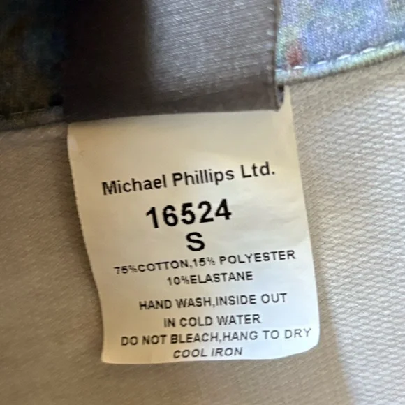 Dolcezza | Women's S - Lightweight Full Abstract Art Graphic Jacket, Blue/Tan - Picture 7 of 7